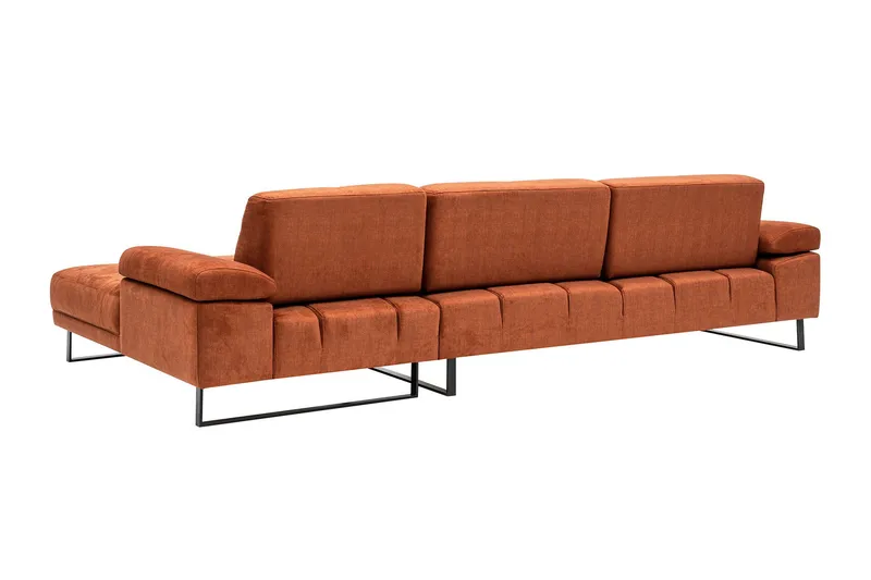 Kitimat Divansoffa 3-sits - Orange - Möbler - Soffa - Hörnsoffa - Hörnsoffa med divan