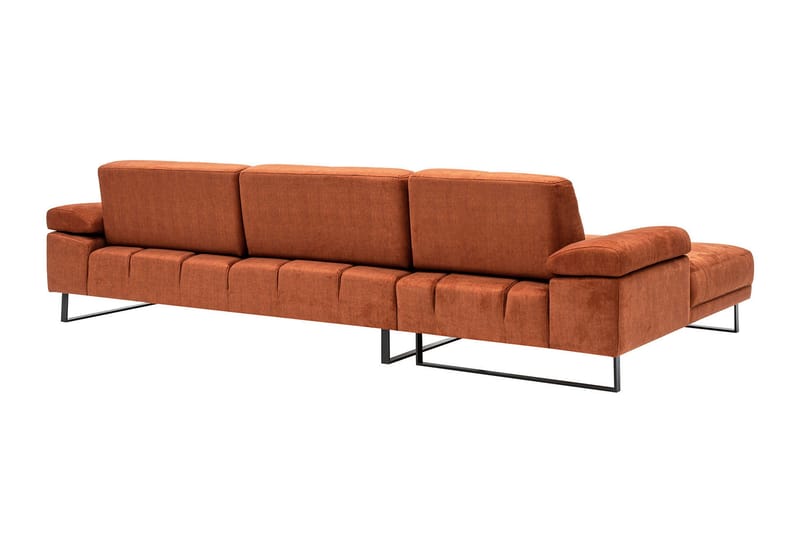 Kitimat Divansoffa 3-sits - Orange - Möbler - Soffa - Divansoffor & schäslongsoffa - 3 sits soffa med divan