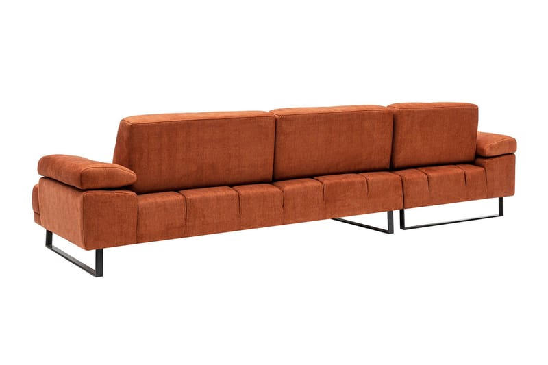 Kitimat Divansoffa 3-sits - Orange - Möbler - Soffa - Divansoffor & schäslongsoffa - 3 sits soffa med divan