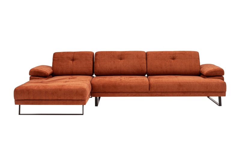 Kitimat Divansoffa 3-sits - Orange - Möbler - Soffa - Divansoffor & schäslongsoffa - 3 sits soffa med divan