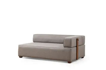 Lasalle Svängd Soffa 6-sits - Grå - Möbler - Soffa