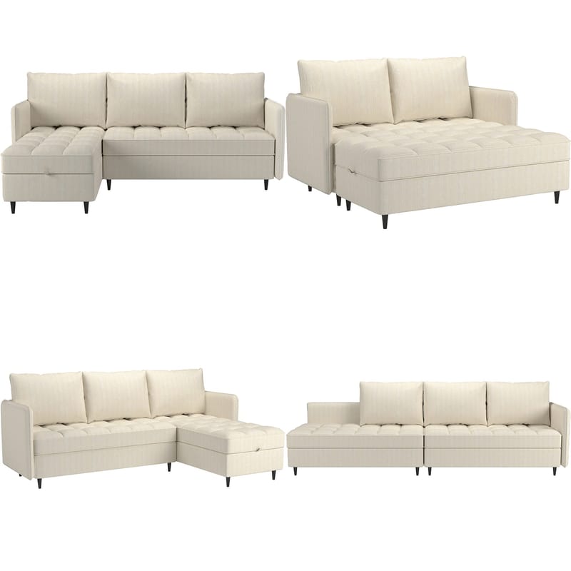 Lindhus Hörnsoffa 3-sits - Brun - Möbler - Soffa - Hörnsoffa - Hörnsoffa med divan