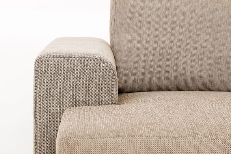 Link 5-sits Vändbar U-formad Hörnsoffa med divan i Tyg - Beige - Möbler - Soffa - Hörnsoffa - Hörnsoffa med divan