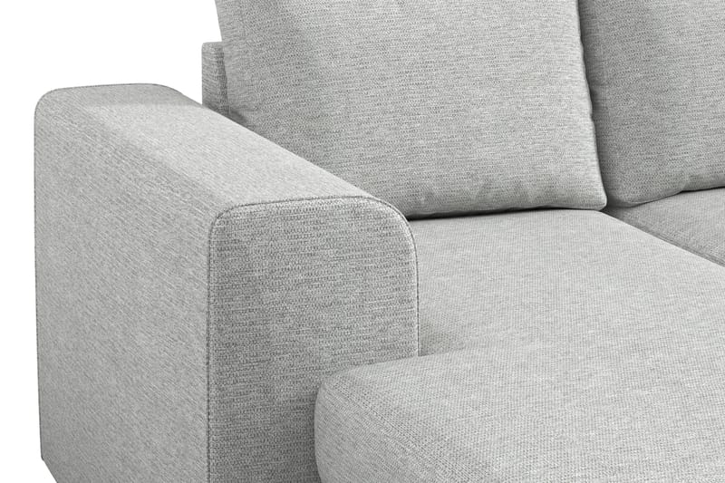 Link 5-sits Vändbar U-formad Hörnsoffa med divan i Tyg - Ljusgrå - Möbler - Soffa - Hörnsoffa - Hörnsoffa med divan