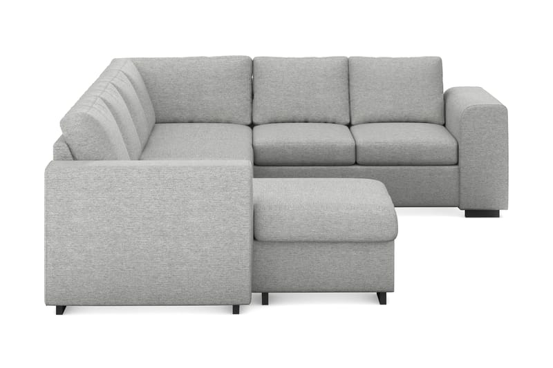 Link 5-sits Vändbar U-formad Hörnsoffa med divan i Tyg - Ljusgrå - Möbler - Soffa - Hörnsoffa - Hörnsoffa med divan