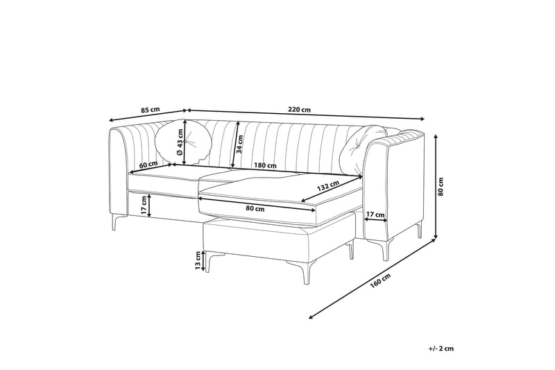 Linneberga Hörnsoffa Vänster - Grön - Möbler - Soffa - Hörnsoffa