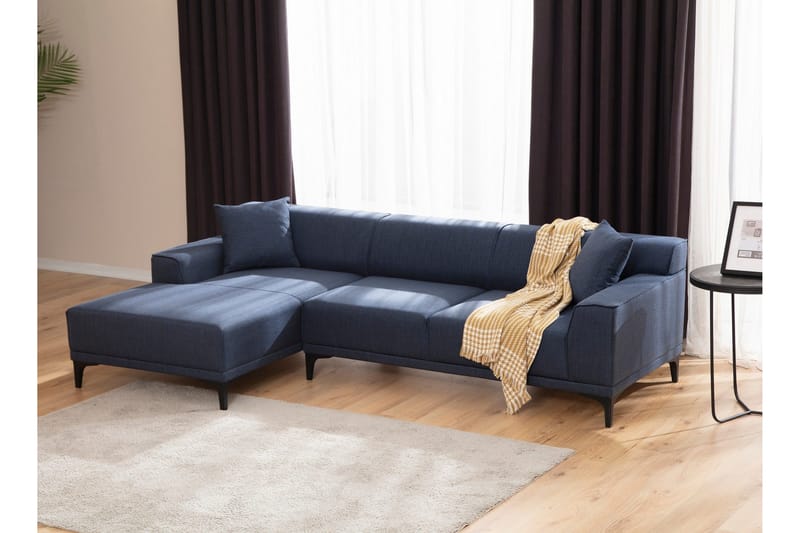 Mississauga Divansoffa 3-sits - Blå - Möbler - Soffa - Hörnsoffa - Hörnsoffa med divan