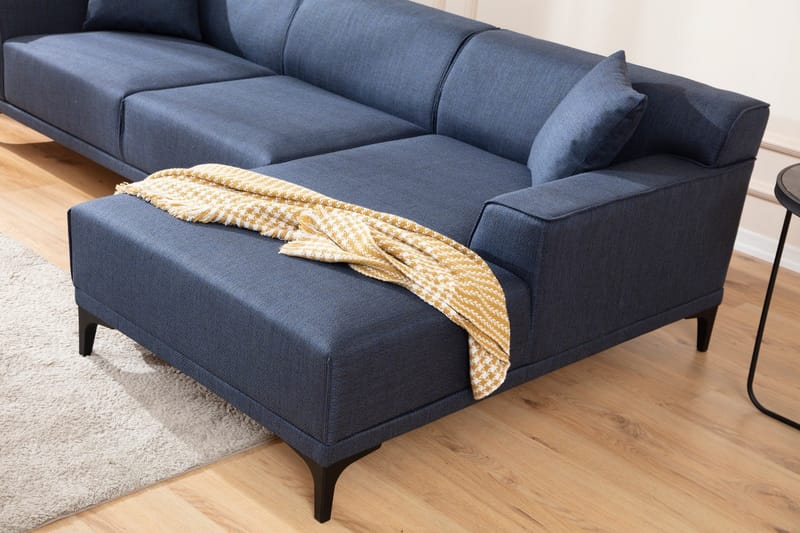 Mississauga Divansoffa 3-sits - Blå - Möbler - Soffa - Hörnsoffa - Hörnsoffa med divan