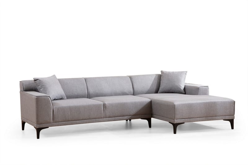Mississauga Divansoffa 3-sits - Grå - Möbler - Soffa - Hörnsoffa - Hörnsoffa med divan
