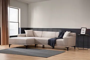 Mississauga Divansoffa 3-sits - Vit - Möbler - Soffa - Divansoffor & schäslongsoffa - 3 sits soffa med divan