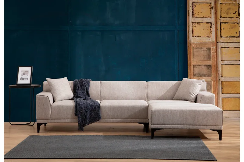 Mississauga Divansoffa 3-sits, Vit