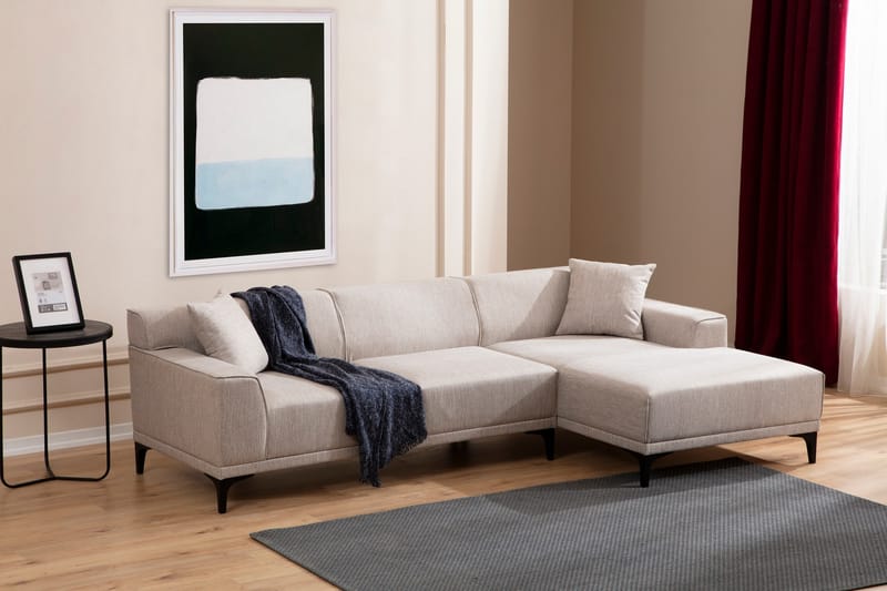 Mississauga Divansoffa 3-sits - Vit - Möbler - Soffa - Hörnsoffa