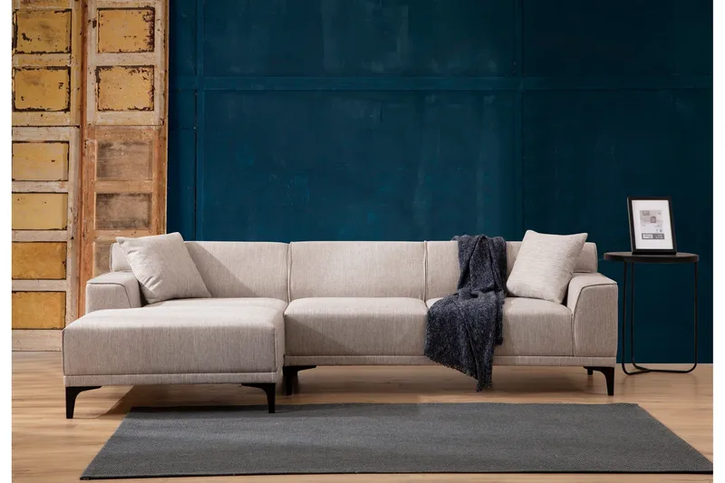 Mississauga Divansoffa 3-sits - Vit - Möbler - Soffa - Hörnsoffa - Hörnsoffa med divan