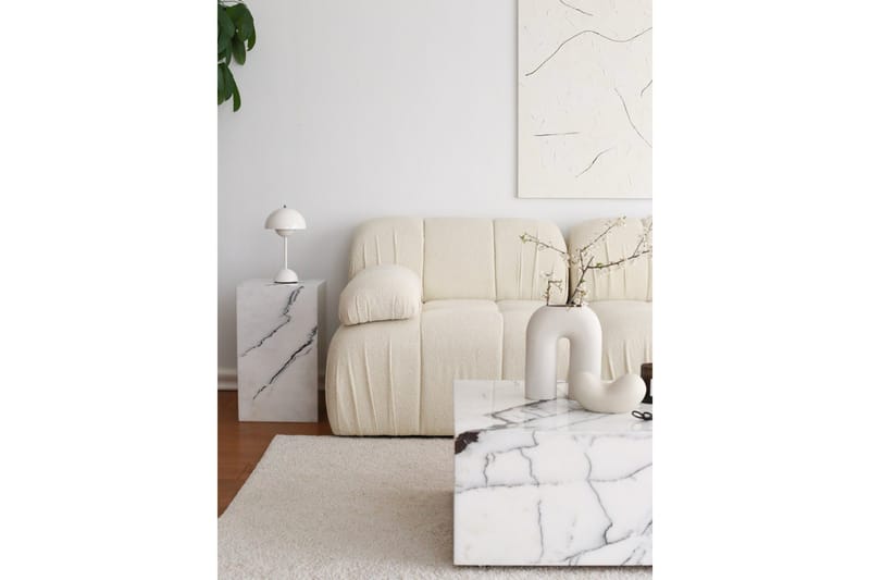 Murum Hörnsoffa 3-sits - Vit - Möbler - Soffa - Divansoffor & schäslongsoffa - 4 sits soffa med divan