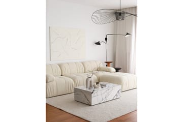 Murum Hörnsoffa 3-sits - Vit - Möbler - Soffa - Divansoffor & schäslongsoffa - 4 sits soffa med divan