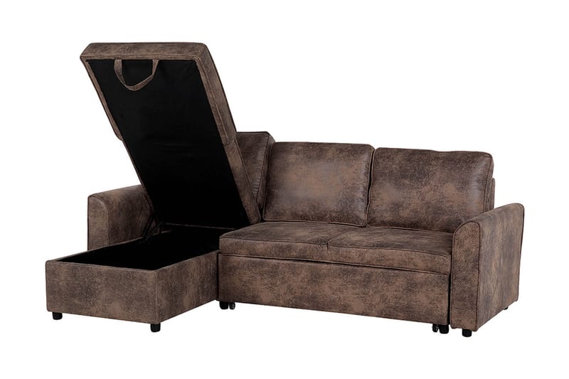 Nesna Hörnsoffa 228 cm - Brun - Möbler - Soffa - Hörnsoffa