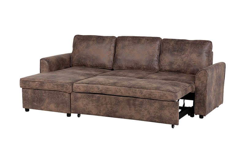 Nesna Hörnsoffa 228 cm - Brun - Möbler - Soffa - Hörnsoffa