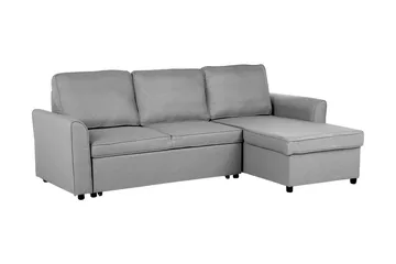 Nesna Hörnsoffa 228 cm - Grå - Möbler - Soffa - Bäddsoffa - Bäddsoffa divan