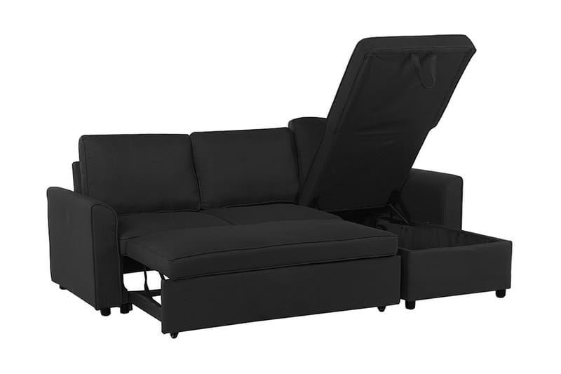 Nesna Hörnsoffa 228 cm - Svart - Möbler - Soffa - Hörnsoffa
