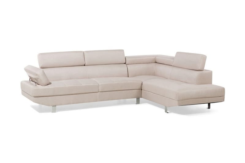 Norrea Hörnsoffa 261 cm - Beige - Hörnsoffa