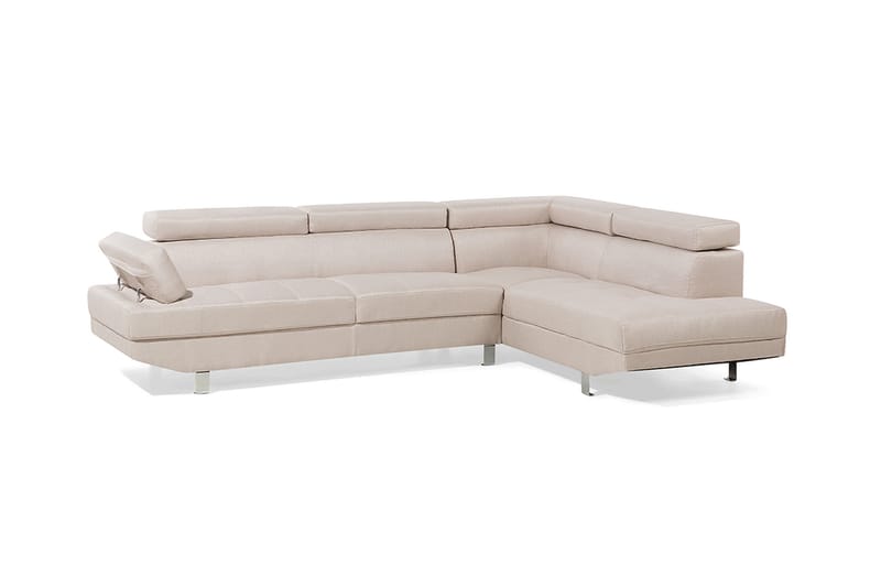 Norrea Hörnsoffa 261 cm - Beige - Möbler - Soffa - Hörnsoffa