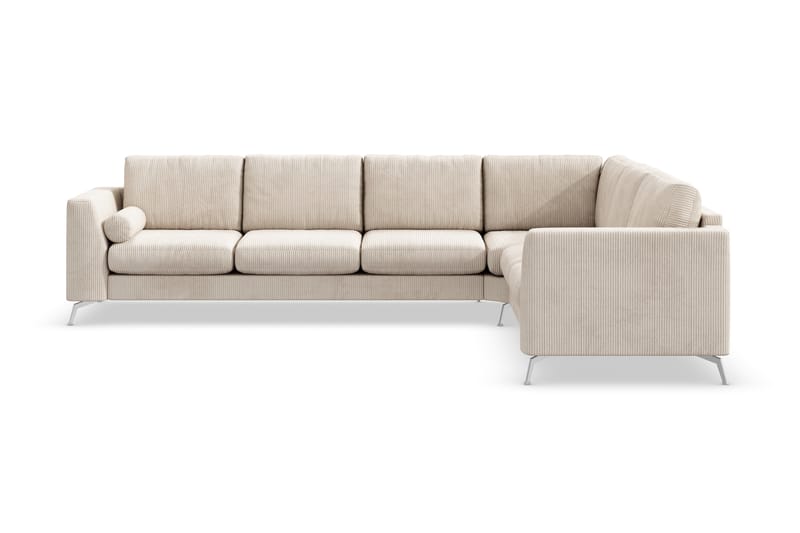 Ocean Lyx 5-sits Vändbar L-formad Hörnsoffa i Manchester - Beige - Möbler - Soffa - Hörnsoffa
