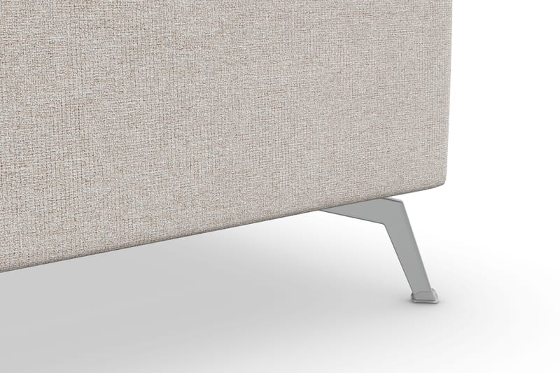 Ocean Lyx 5-sits Vändbar L-formad Hörnsoffa i Tyg - Beige - Möbler - Soffa - Hörnsoffa