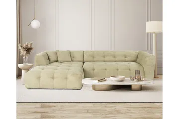 Octavian Hörnsoffa 3-sits - Green - Möbler - Soffa - Modulsoffor - Komplett modulsoffa