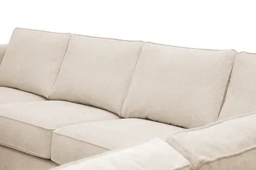 Optus 5-sits Hörnsoffa med divan vändbar - Beige - Möbler - Soffa - Hörnsoffa - Hörnsoffa med divan