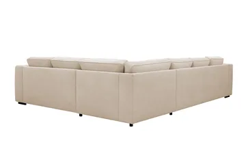 Optus 5-sits Hörnsoffa med divan vändbar - Beige - Möbler - Soffa - Hörnsoffa - Hörnsoffa med divan