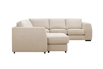 Optus 5-sits Hörnsoffa med divan vändbar - Beige - Möbler - Soffa - Hörnsoffa - Hörnsoffa med divan