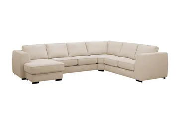 Optus 5-sits Hörnsoffa med divan vändbar - Beige - Möbler - Soffa - Hörnsoffa - Hörnsoffa med divan