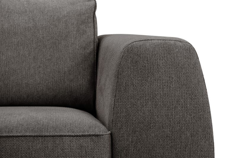 Optus 5-sits Hörnsoffa med divan vändbar - Mörkgrå - Möbler - Soffa - Hörnsoffa - Hörnsoffa med divan