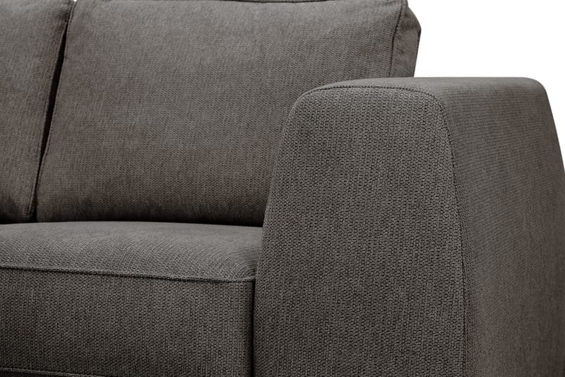 Optus 5-sits Hörnsoffa med divan vändbar - Mörkgrå - Möbler - Soffa - Hörnsoffa - Hörnsoffa med divan