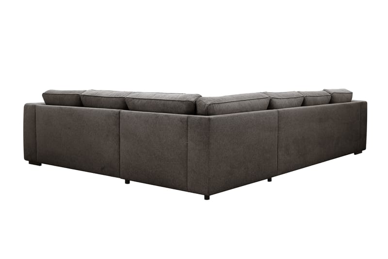 Optus 5-sits Hörnsoffa med divan vändbar - Mörkgrå - Möbler - Soffa - Hörnsoffa - Hörnsoffa med divan