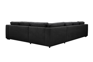Optus 5-sits Hörnsoffa med divan vändbar - Svart - Möbler - Soffa - Hörnsoffa - Hörnsoffa med divan
