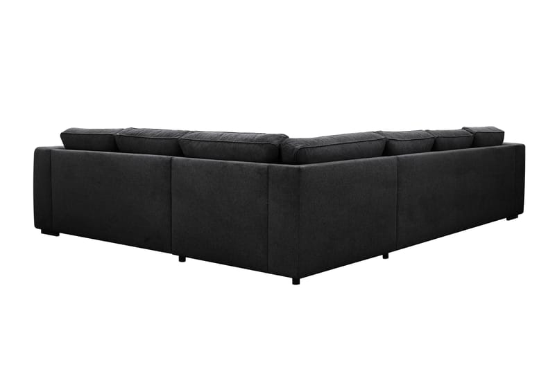 Optus 5-sits Hörnsoffa med divan vändbar - Svart - Möbler - Soffa - Hörnsoffa - Hörnsoffa med divan