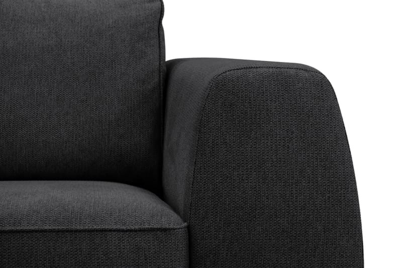 Optus 5-sits Hörnsoffa med divan vändbar - Svart - Möbler - Soffa - Hörnsoffa - Hörnsoffa med divan