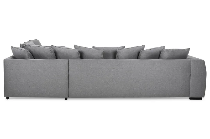 Optus 5-sits Vändbar U-formad Hörnsoffa med divan i Tyg - Ljusgrå - Möbler - Soffa - Hörnsoffa - Hörnsoffa med divan