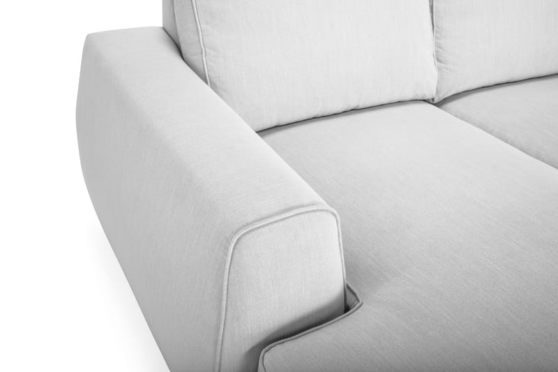 Optus Lyx 5-sits Vändbar L-formad Hörnsoffa i Tyg - Grå - Möbler - Soffa - Hörnsoffa