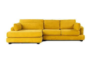 Relento Hörnsoffa 3-sits - Olivgrön - Möbler - Soffa - Divansoffor & schäslongsoffa - 4 sits soffa med divan