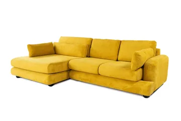 Relento Hörnsoffa 3-sits - Olivgrön - Möbler - Soffa - Divansoffor & schäslongsoffa - 4 sits soffa med divan