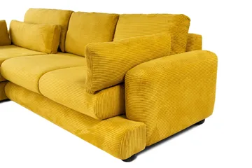 Relento Hörnsoffa 3-sits - Olivgrön - Möbler - Soffa - Divansoffor & schäslongsoffa - 4 sits soffa med divan