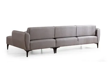Rossland Divansoffa 3-sits - Grå - Möbler - Soffa - Divansoffor & schäslongsoffa - 3 sits soffa med divan