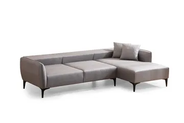 Rossland Divansoffa 3-sits - Grå - Möbler - Soffa - Divansoffor & schäslongsoffa - 3 sits soffa med divan