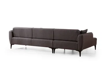 Rossland Divansoffa 3-sits - Mörkgrå - Möbler - Soffa - Divansoffor & schäslongsoffa - 3 sits soffa med divan