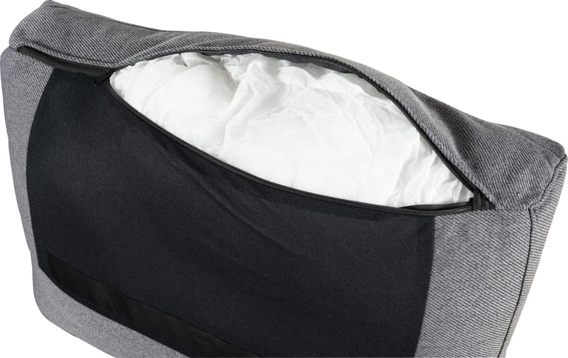 Solna grå soffa med öppet avslut - 244 cm bred - Grå - Möbler - Soffa - Hörnsoffa