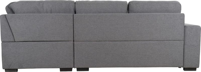 Solna grå soffa med öppet avslut - 244 cm bred - Grå - Möbler - Soffa - Hörnsoffa