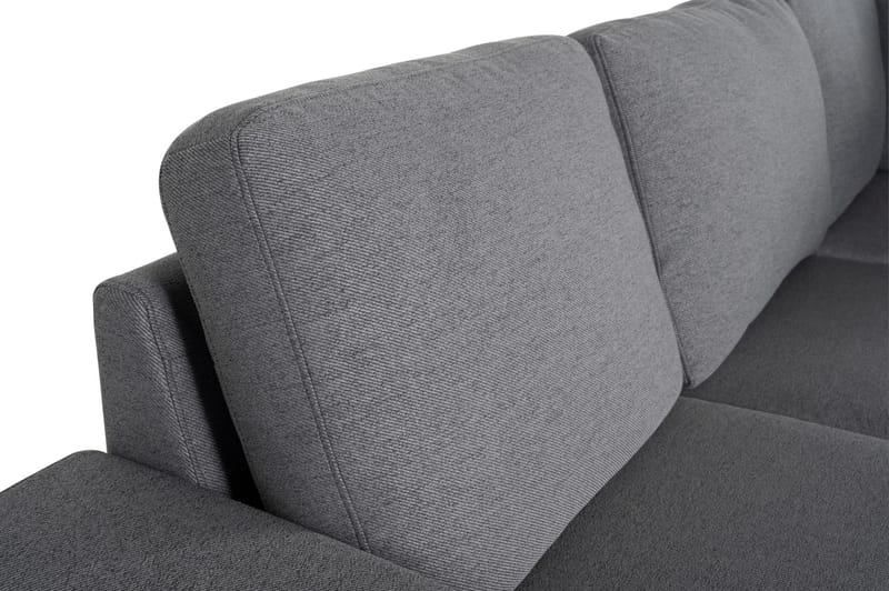 Solna grå soffa med öppet avslut - 244 cm bred - Grå - Möbler - Soffa - Hörnsoffa