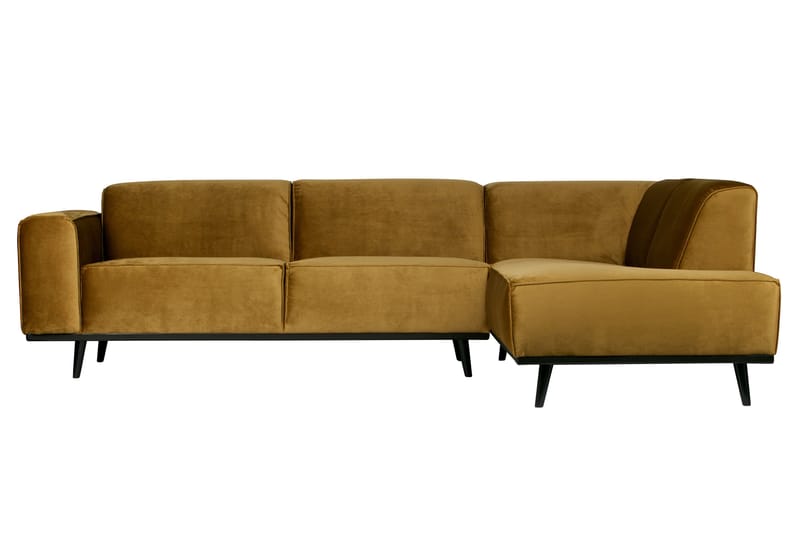 Statement Hörnsoffa Höger - Honungsgul - Möbler - Soffa - Hörnsoffa